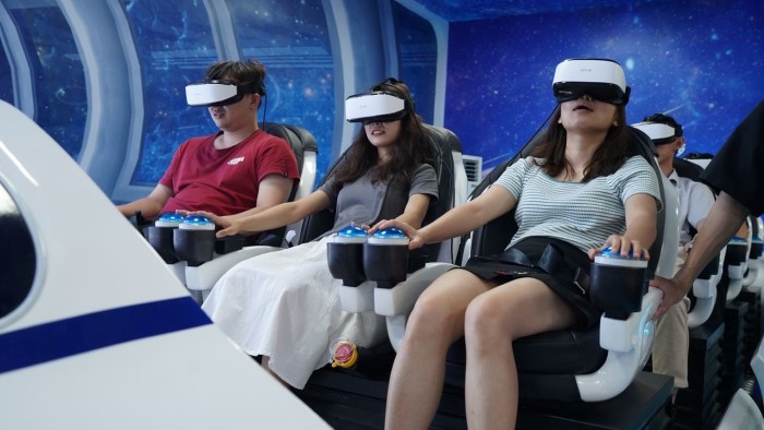 Sơn Tiên Amazing World sở hữu bộ sưu tập các trò chơi thực tế ảo công nghệ hàng đầu hiện nay