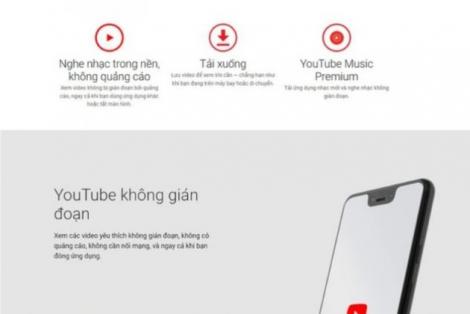 YouTube Premium và YouTube Music chính thức ra mắt tại Việt Nam