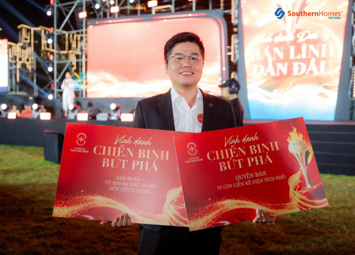 Anh Bùi Thanh Sang-TPKD của công ty Southern Homes Việt Nam