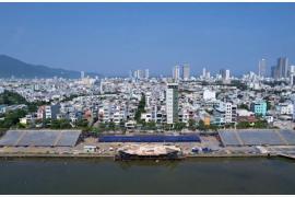 "Lộ diện" sân khấu Lễ hội pháo hoa quốc tế Đà Nẵng 2023