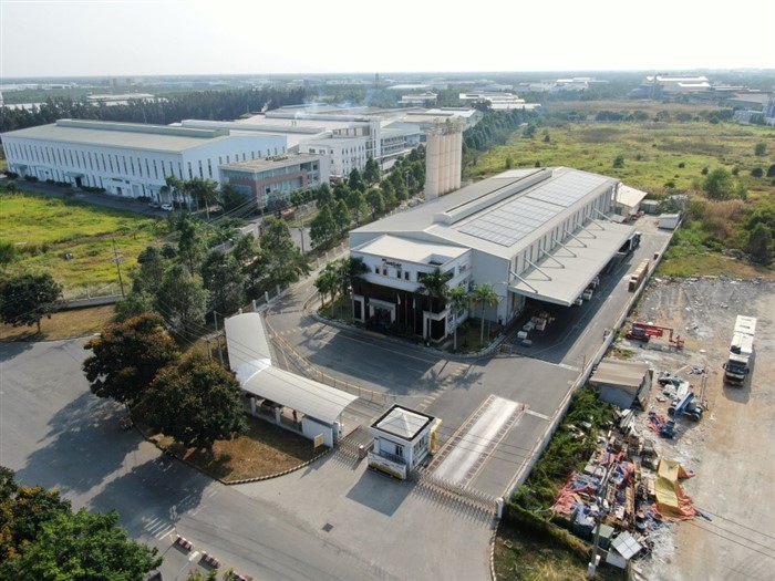 Một dự án điện mặt trời  tại KCN Hiệp Phước - Tp HCM do  CMES (đối tác liên doanh Quỹ VOI) triển khai lắp đặt 