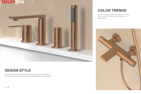 Xu hướng màu sắc thiết bị vệ sinh 2024: Takumizima Nâng tầm không gian sống với sự tinh tế và sang trọng