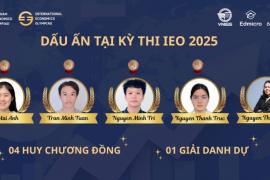 Dấu ấn của đội tuyển Việt Nam tại kỳ thi Olympic Kinh Tế Quốc tế IEO 2025