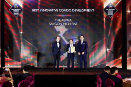 Sai Gon High Rise ghi dấu ấn với The Aspira tại Dot Property Vietnam Awards 2025