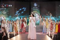 Phạm Kim Ngân đăng quang Hoa hậu Hoàn Cầu Việt Nam 2022