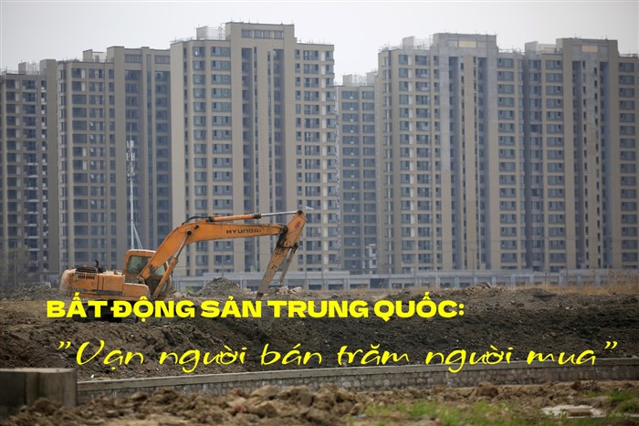Nền kinh tế Trung Quốc đang phải đối mặt với nguy cơ vỡ bong bóng bất động sản và suy thoái nghiêm trọng. 