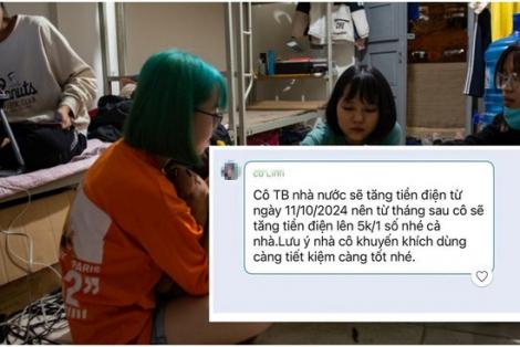 Chủ phòng trọ tăng giá điện 20-30% sau khi EVN tăng giá điện 4,8%