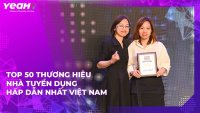 YEAH1 Group 4 năm liền lọt Top 50 thương hiệu nhà tuyển dụng hấp dẫn nhất Việt Nam