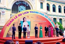 MC song ngữ Phương Uyên làm đại sứ của Tuần lễ du lịch TP.HCM 2023