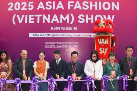 Khai mạc sự kiện thời trang châu Á - Asia Fashion (Viet Nam) Show 2025 tại TP.HCM