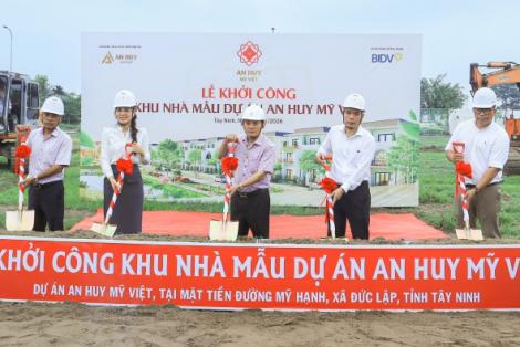 Khởi công khu nhà mẫu An Huy Mỹ Việt: Tăng lực hút nhờ hạ tầng hoàn thiện, có thể xây dựng ngay